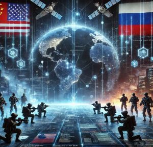 spatiul cibernetic, superputerile lumii, razboi