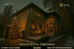 O poveste de Crăciun în farmecul anilor ’30: atmosfera Casei Tătărăscu, azi Eko Group Vila
