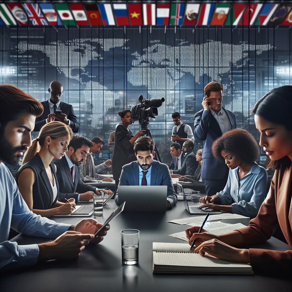 Tendințele media internaționale care modelează jurnalismul modern